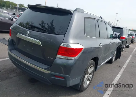 2012 Toyota Highlander Limited V6 from USA, damaged, VIN 5TDDK3EH9CS146572